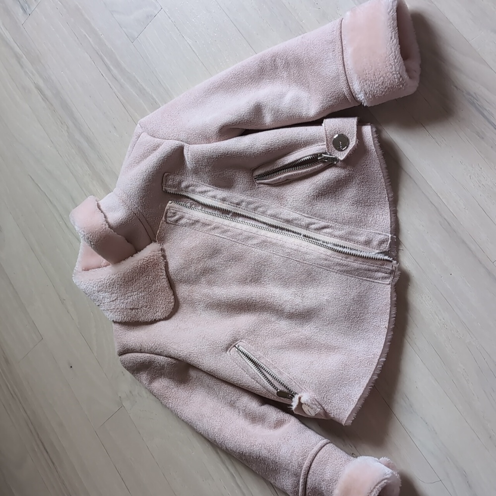 BEBE Faux Suede Jacket
